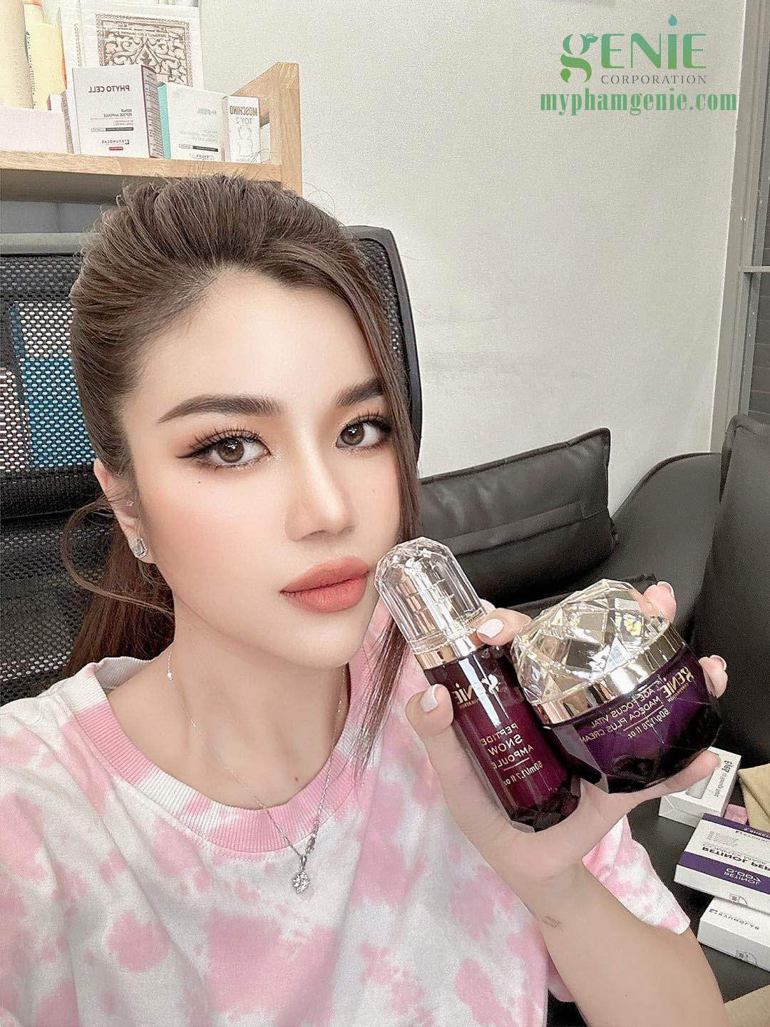 combo trị nám genie combo trị nám genie