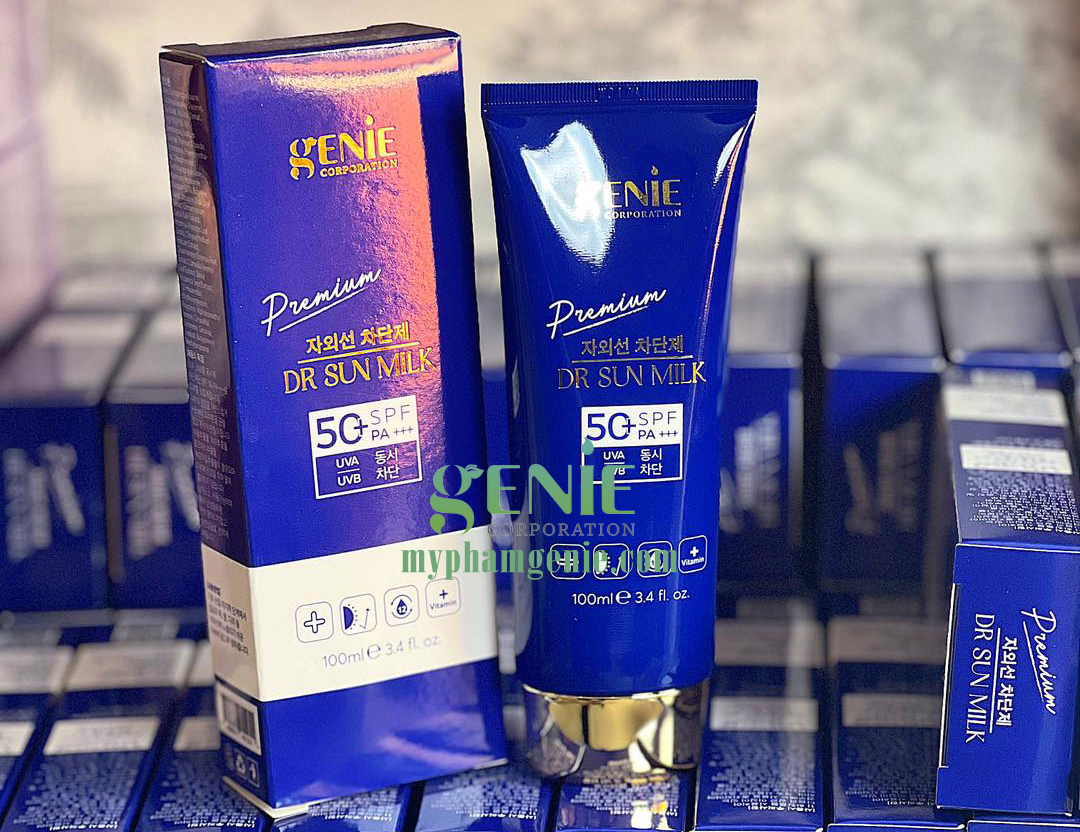 kem chống nắng genie hàn quốc