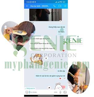 review lược massage tóc