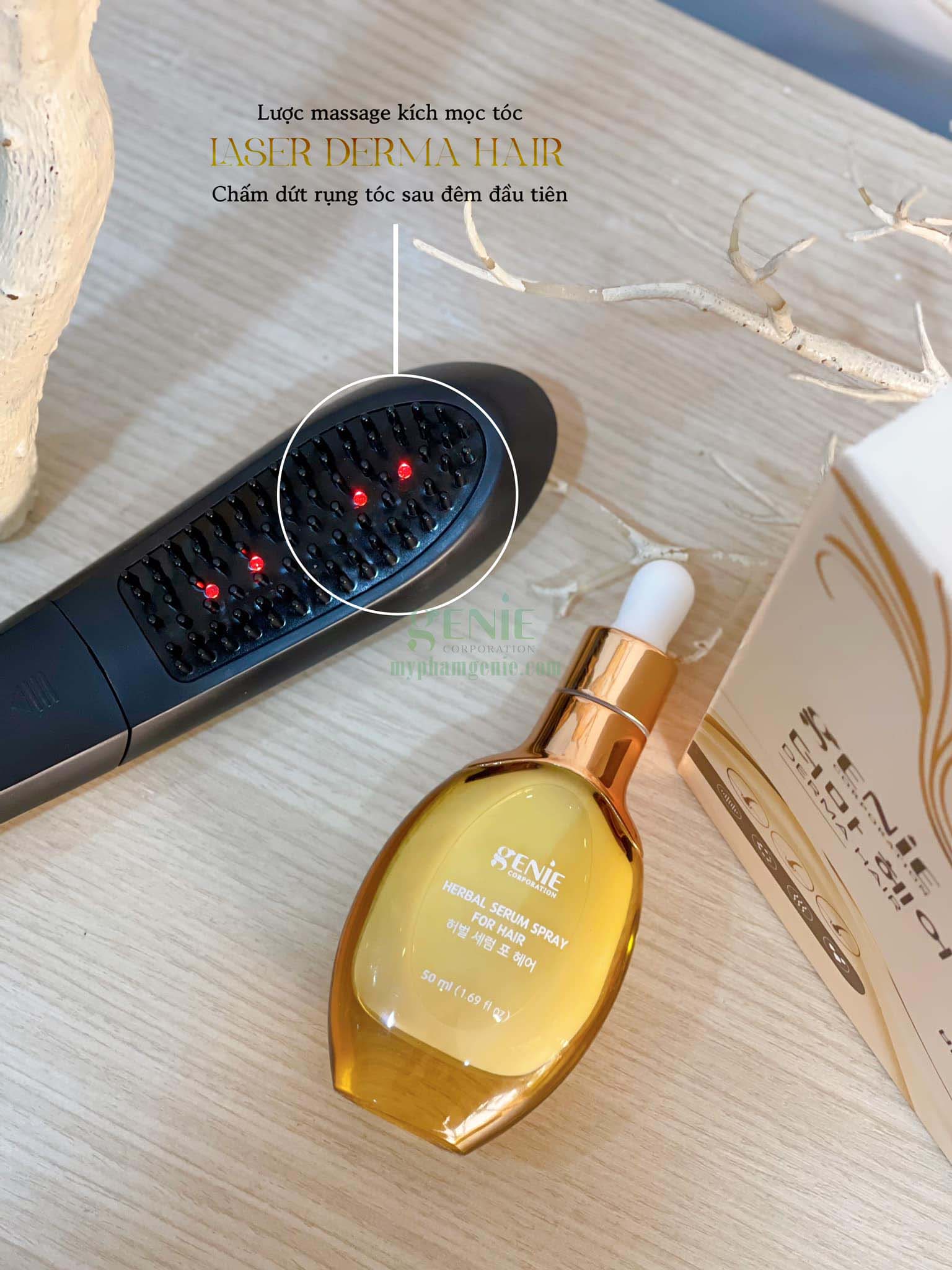 lược massage hàn quốc