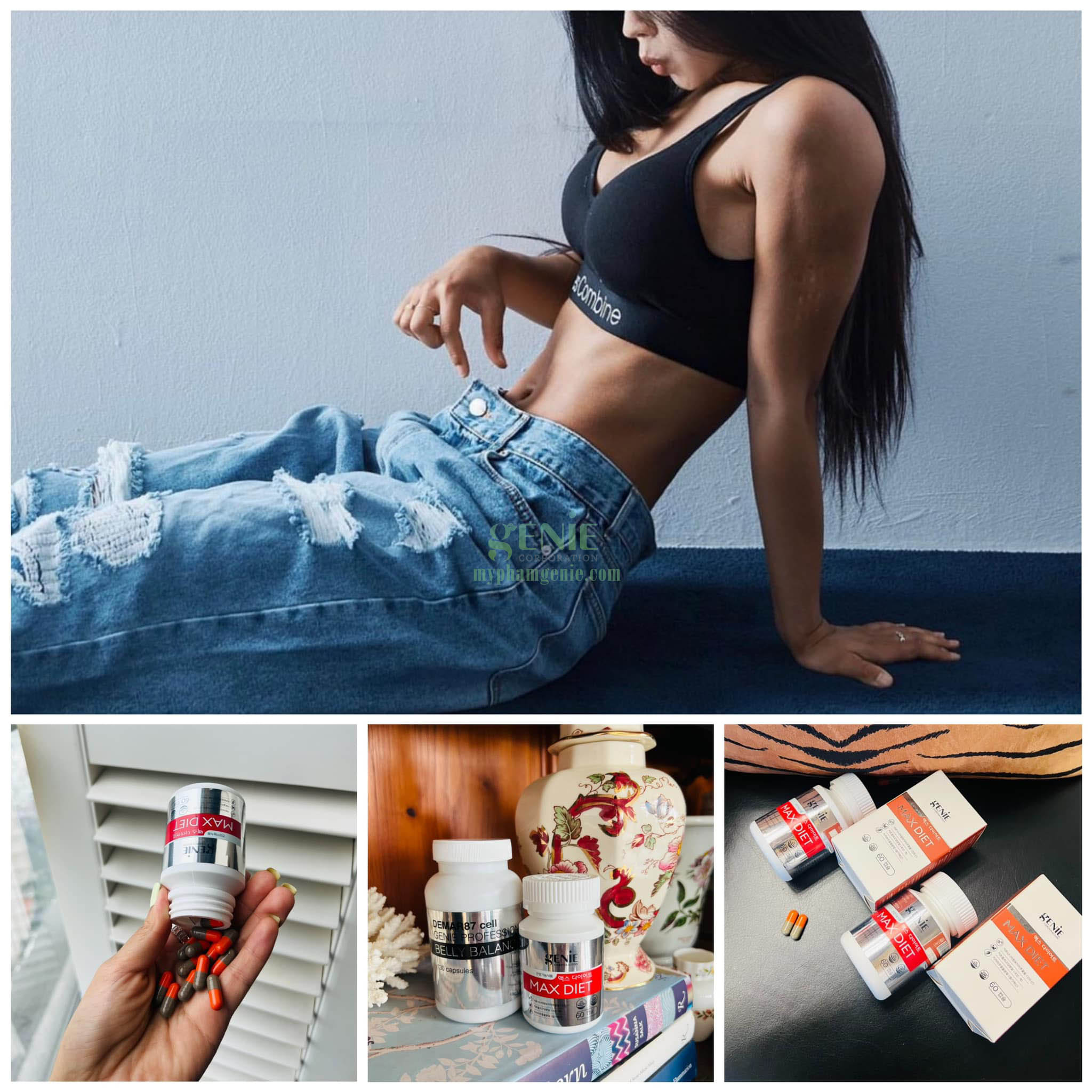 giảm cân max diet genie giảm cân max diet genie