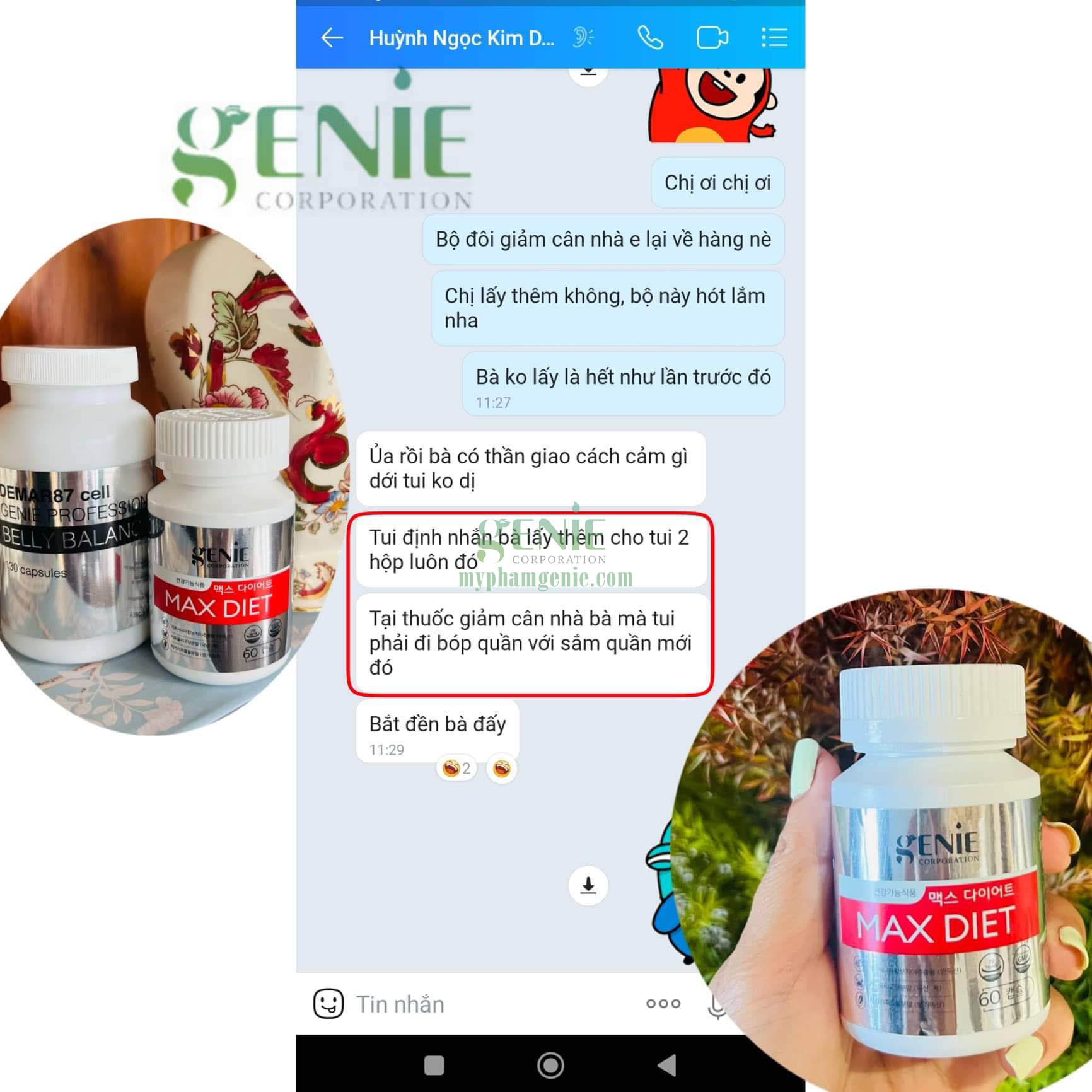 giảm cân max diet genie giảm cân max diet genie