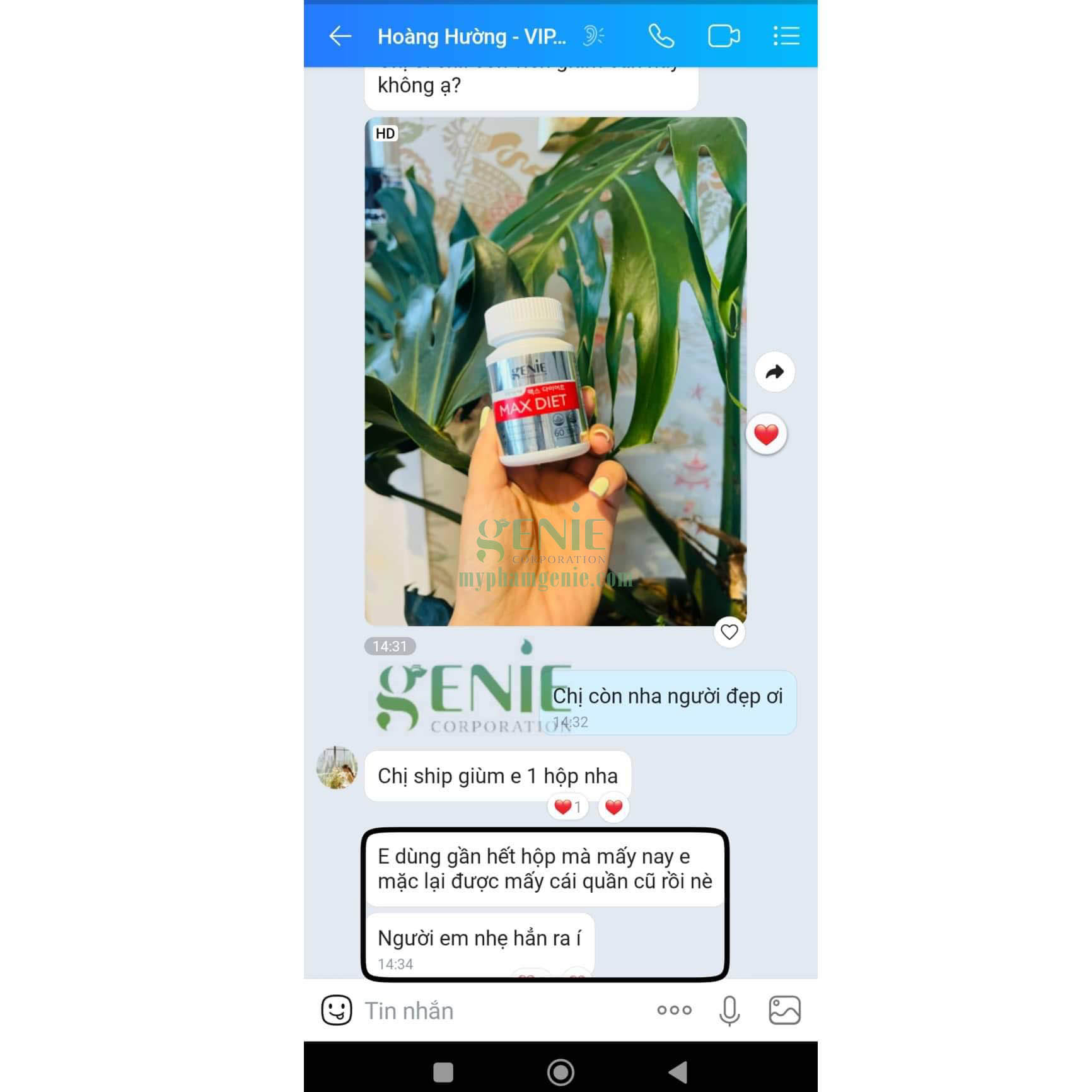 giảm cân max diet genie giảm cân max diet genie