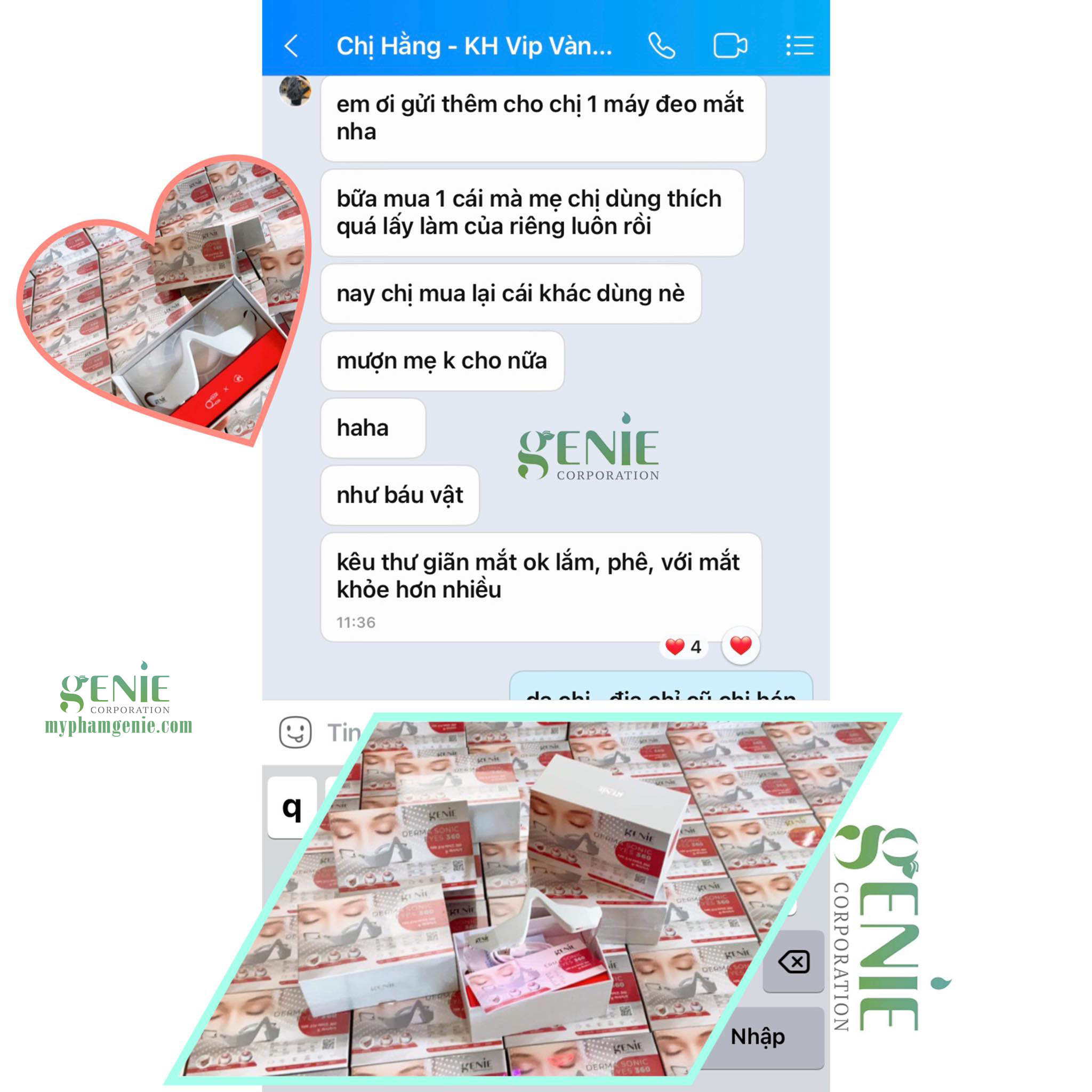 Derma Sonic Eyes 360 Genie