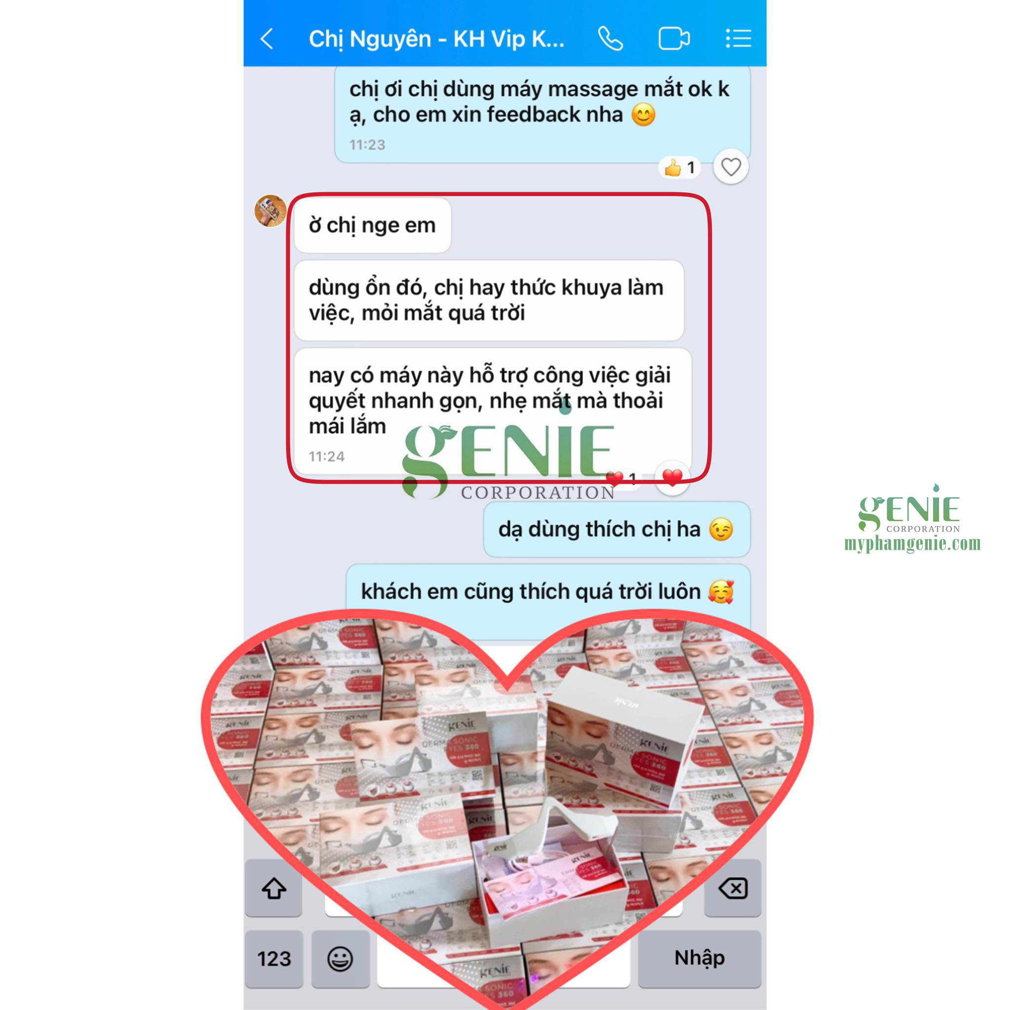 review máy mát xa mắt hàn quốc