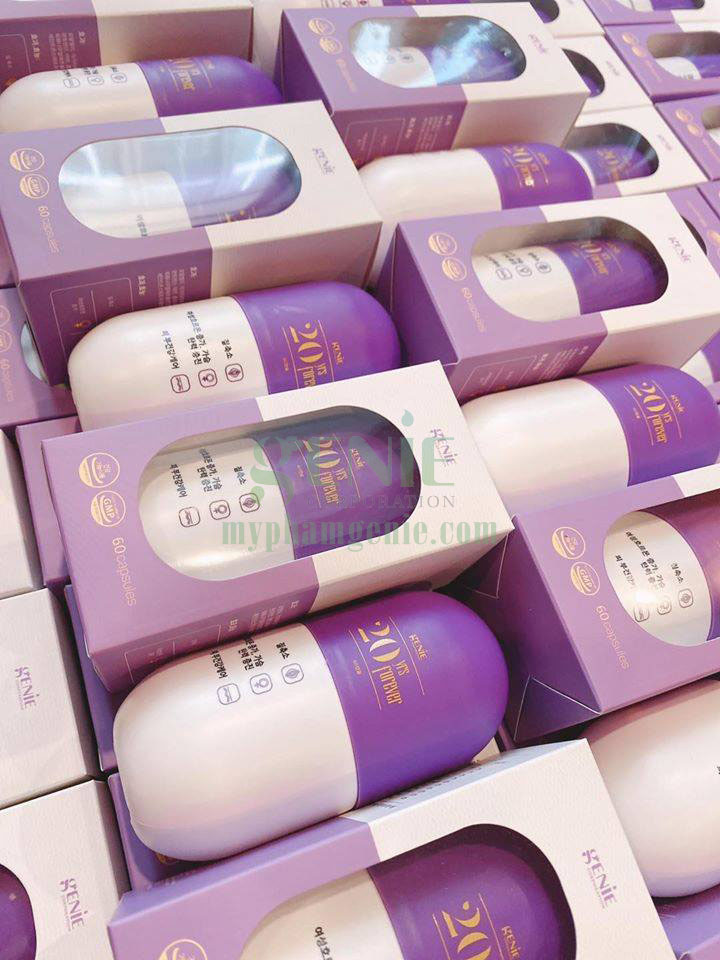 review viên uống se khít genie | viên uống se khít âm đạo