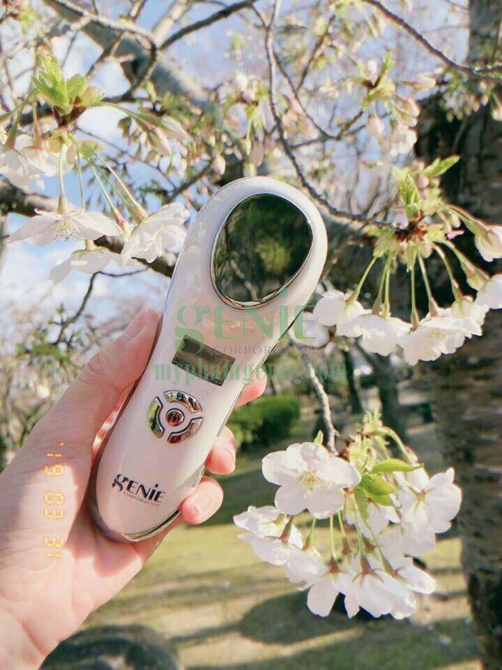 máy đi tinh chất genie | serum ha | tế bào gốc genie