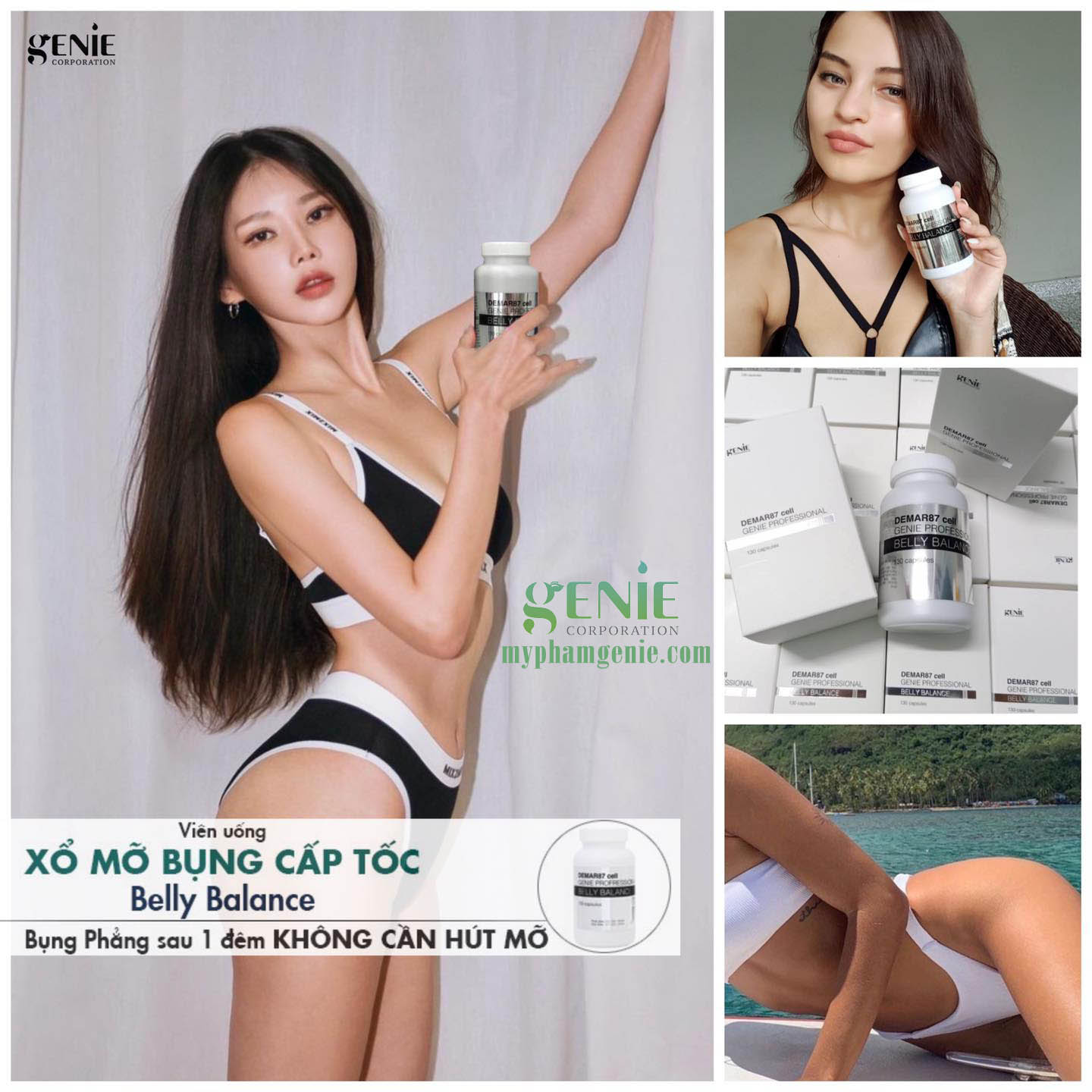 giảm cân hàn quốc genie | thuốc giảm mỡ hàn quốc