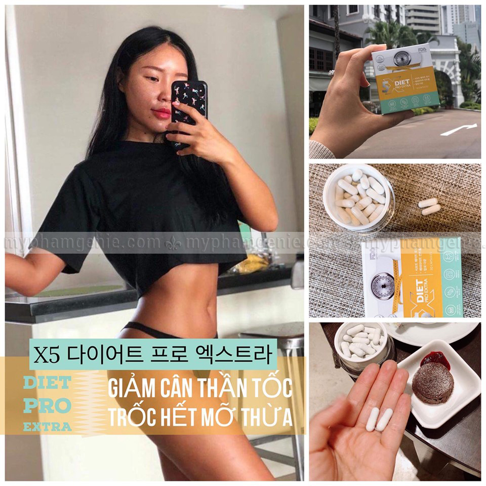 thuốc giảm cân hàn quốc | x5 diet pro extra