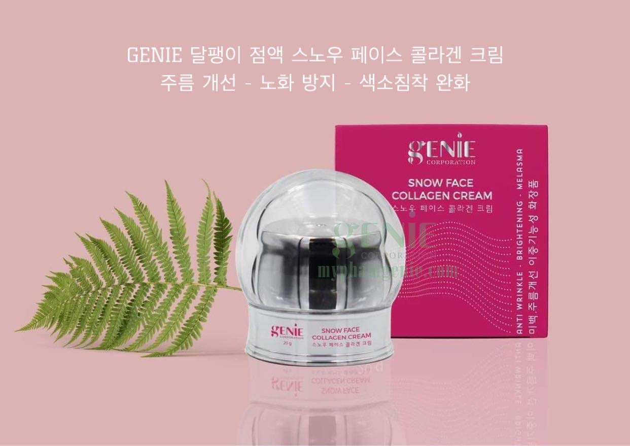 Kem face collagen genie 5 Kem face collagen genie