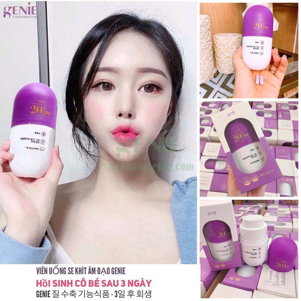 Viên uống se khít genie 4 Viên uống se khít genie