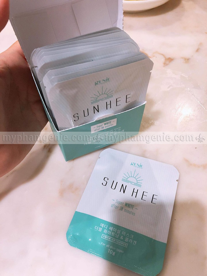 Mặt nạ thải độc sun hee 4 Mặt nạ thải độc sun hee