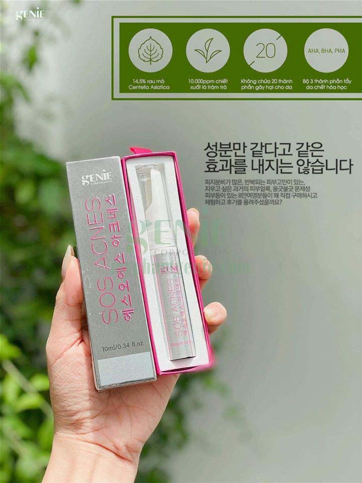 Tinh chất trị mụn genie