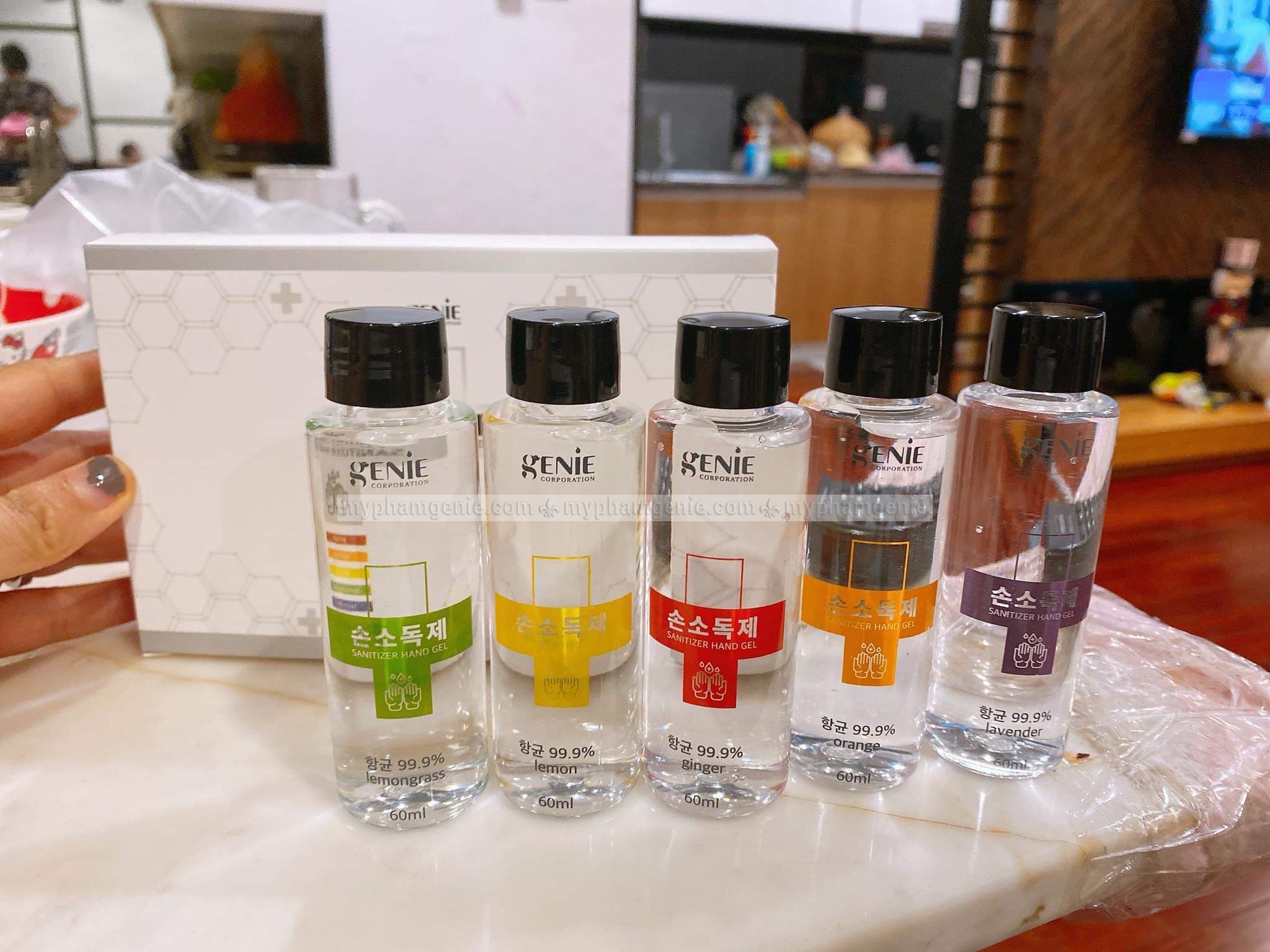 Gel rửa tay khô genie