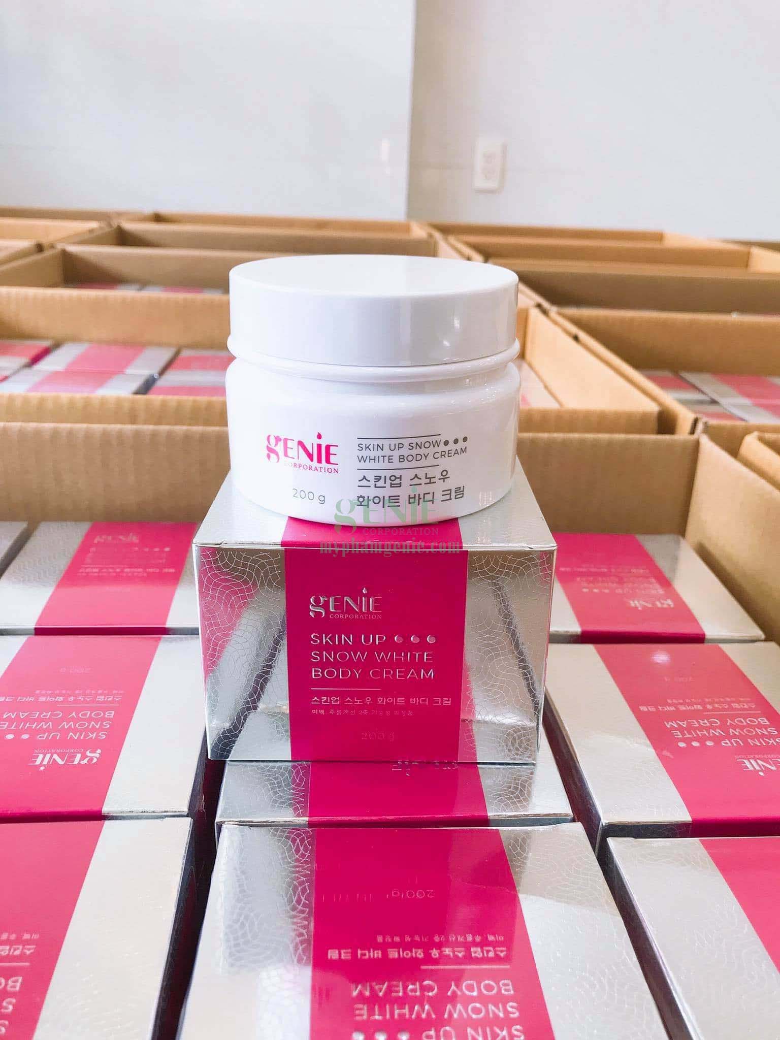 Kem body tinh thể nước genie 5 Kem body tinh thể nước genie