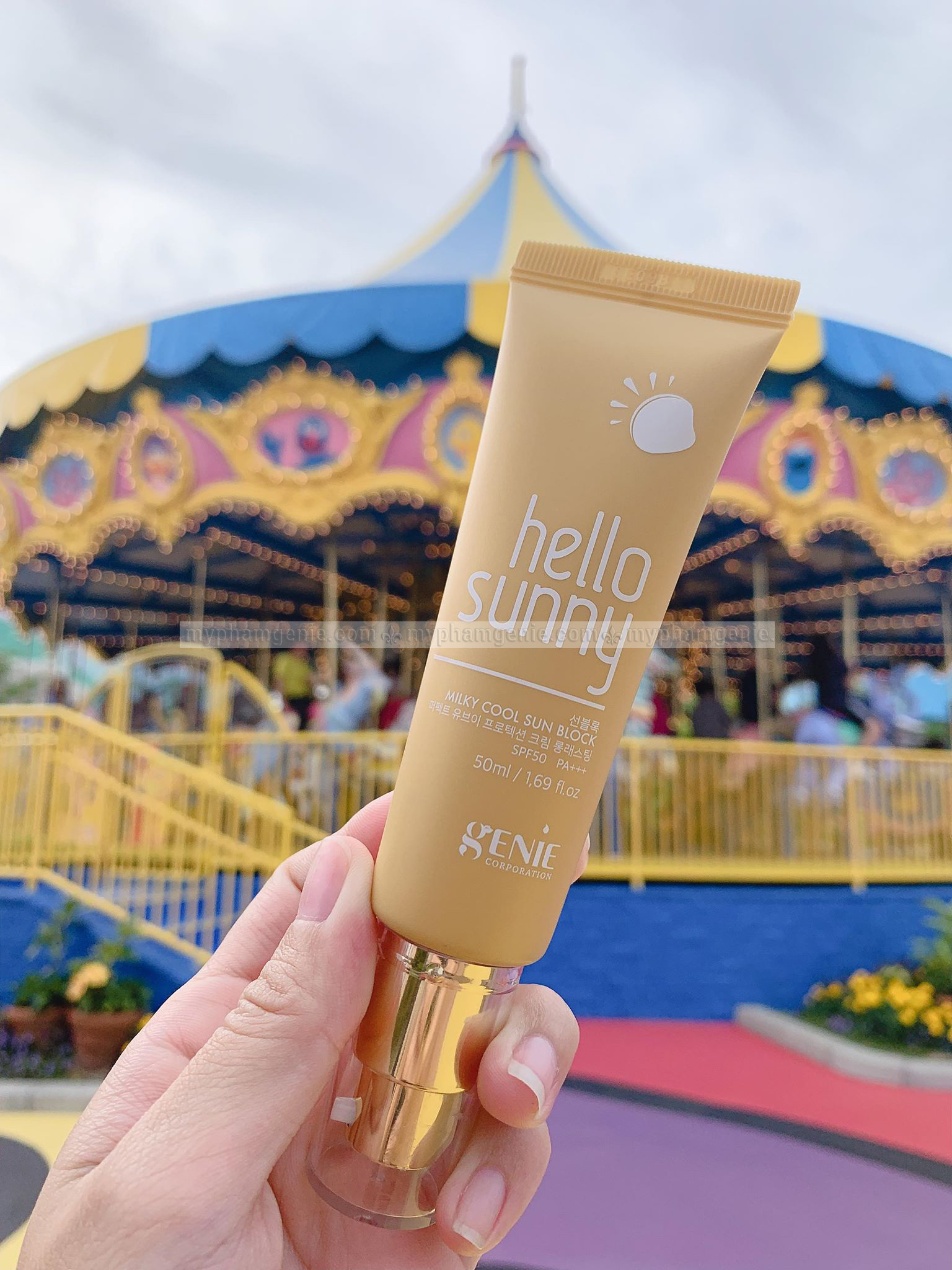 Kem chống nắng genie