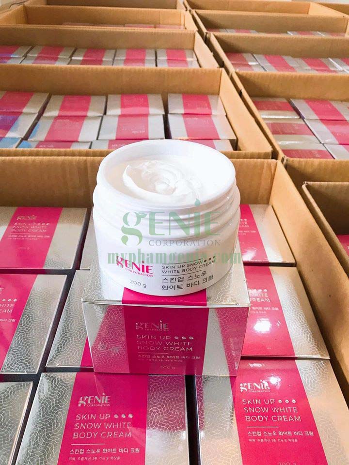 Kem body tinh thể nước genie 3 Kem body tinh thể nước genie