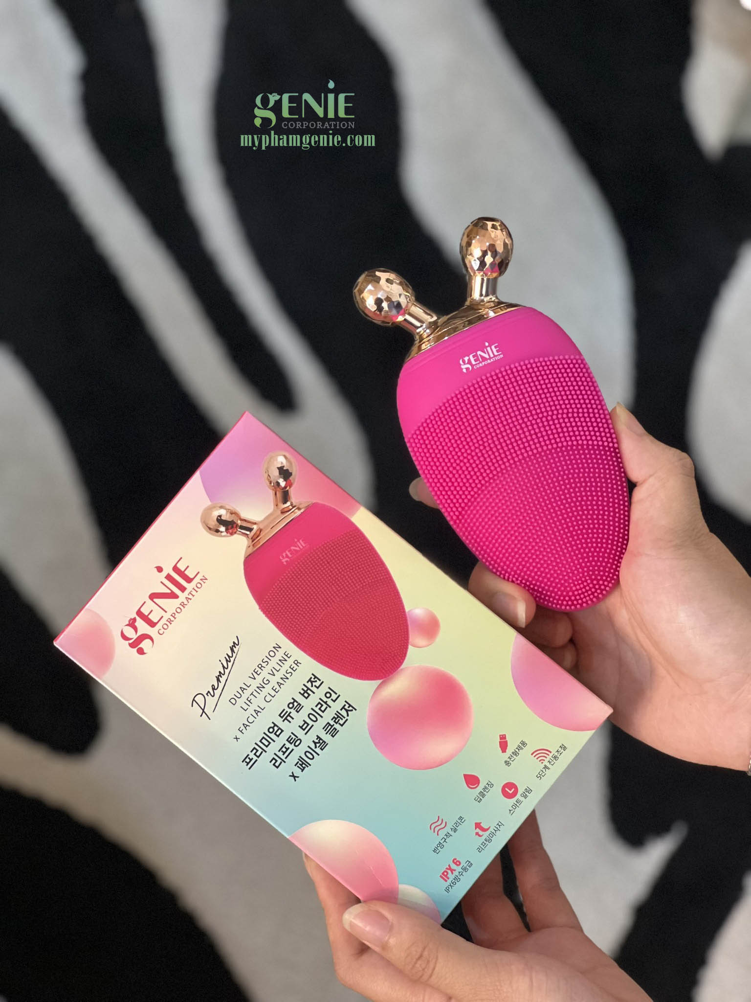 Máy rửa mặt Genie 2023 3 Máy rửa mặt Genie 2023