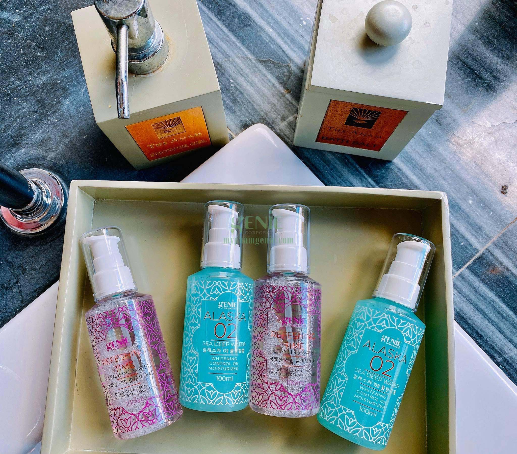 Nước tẩy trang genie