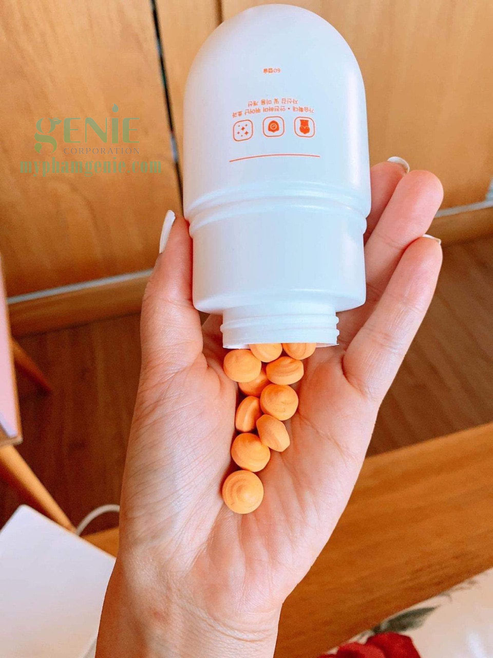 Viên uống nở ngực genie