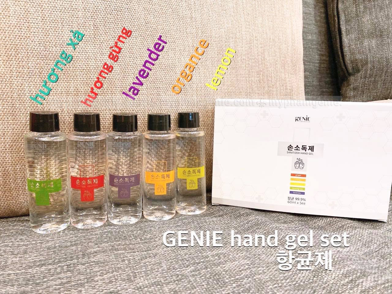 Gel rửa tay khô genie