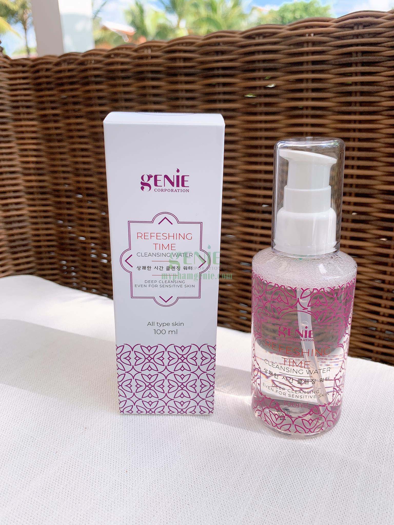 Nước tẩy trang genie