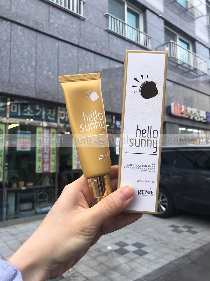 Kem chống nắng genie 5 Kem chống nắng genie