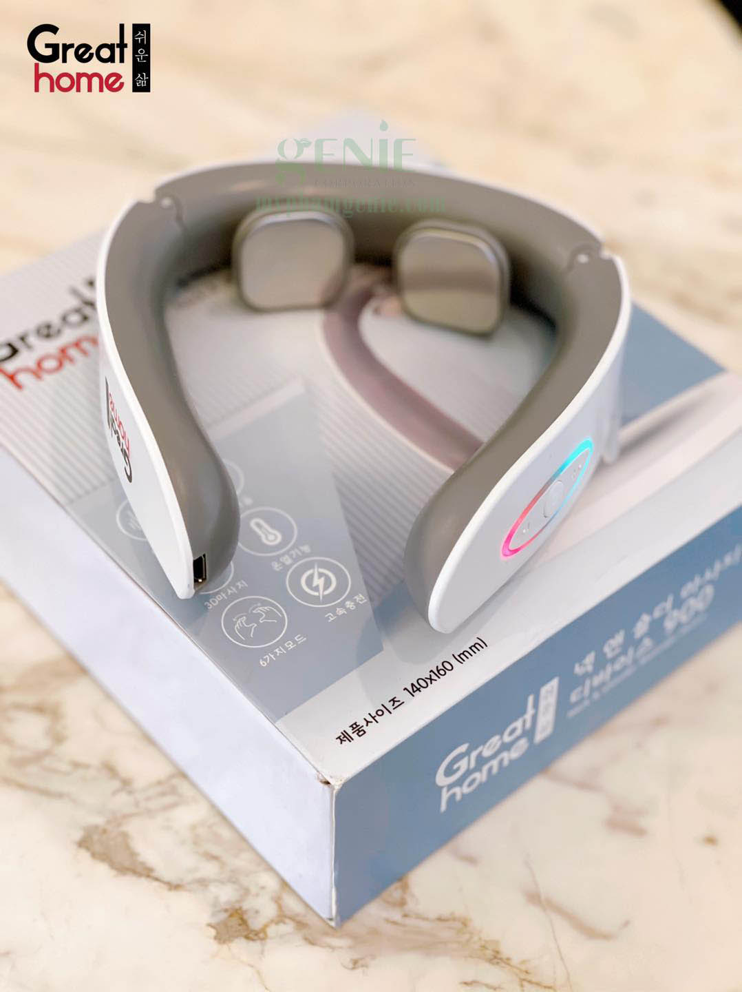 Máy massage cổ hàn quốc