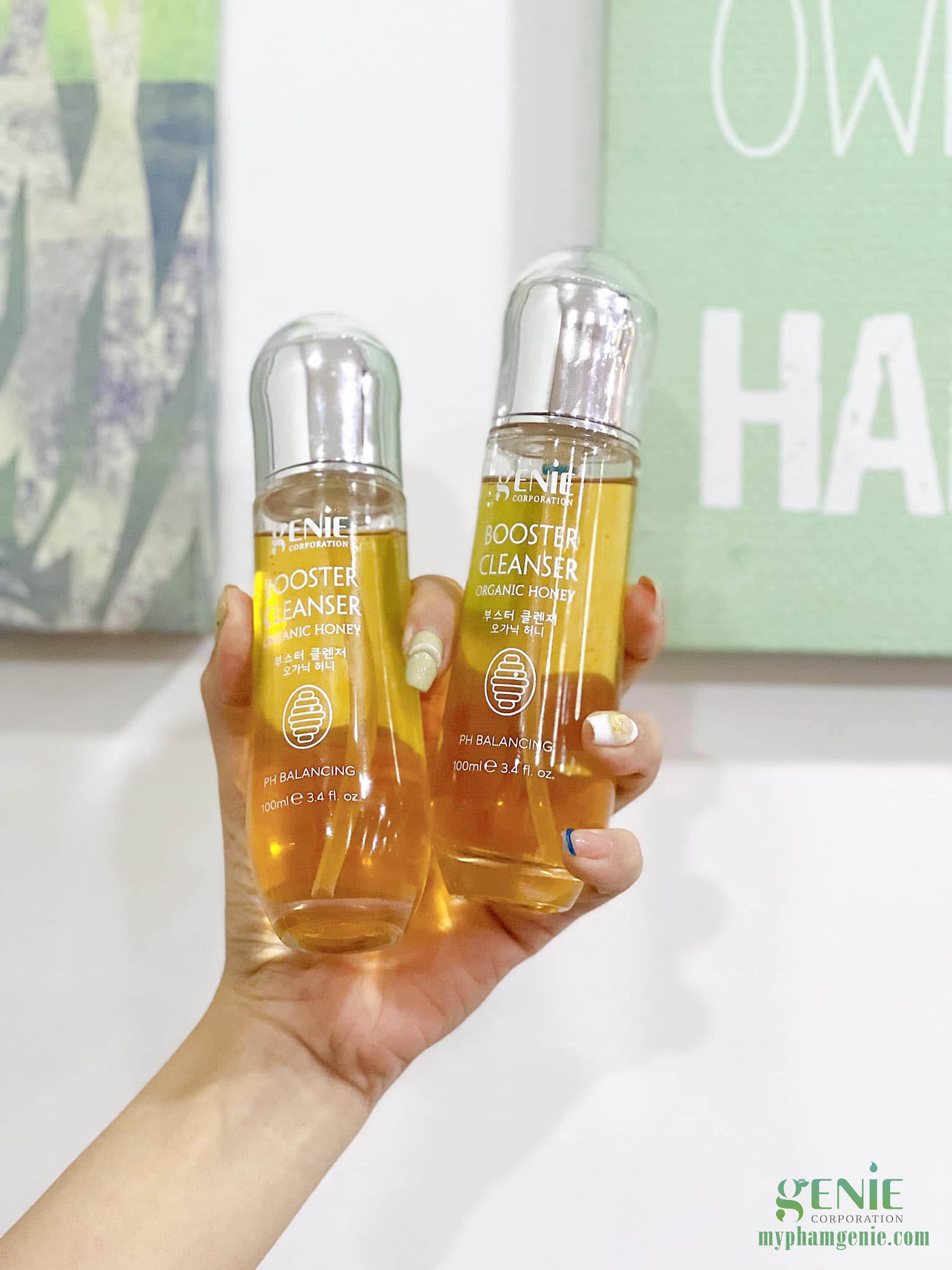 Sữa rửa mặt Booster Cleanser 3 Sữa rửa mặt Booster Cleanser