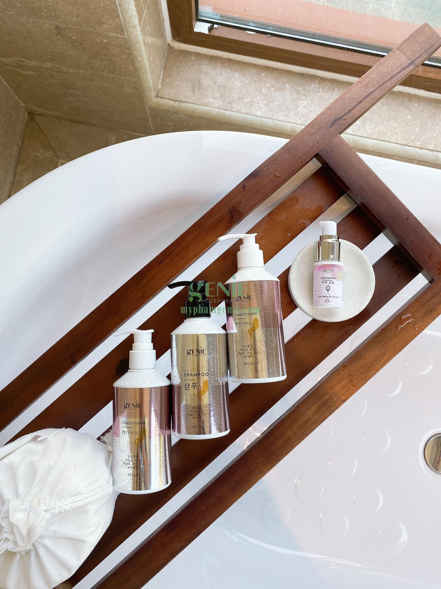 Dầu gội nhân sâm genie 5 Dầu gội nhân sâm genie