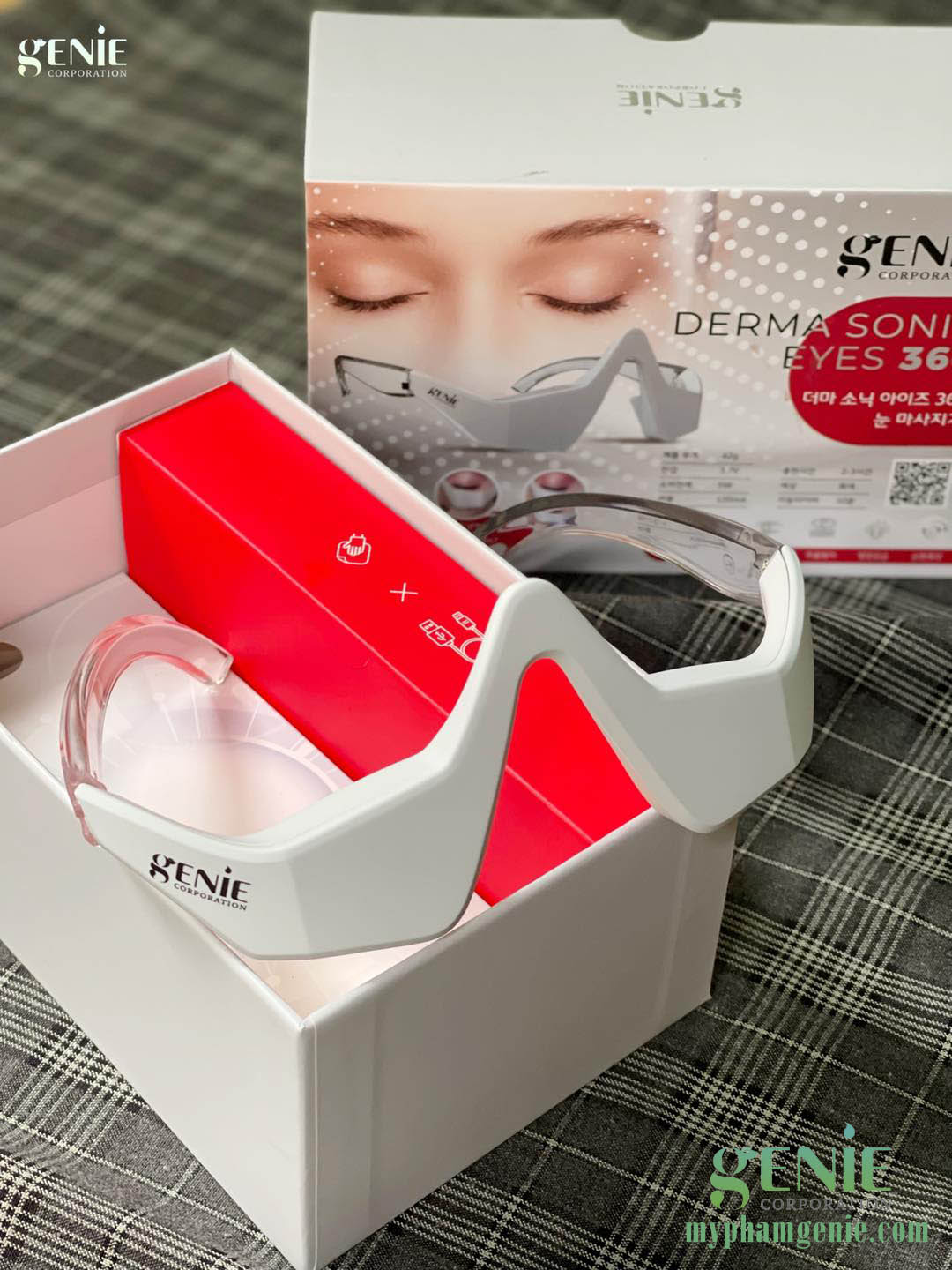 Máy massage mắt genie