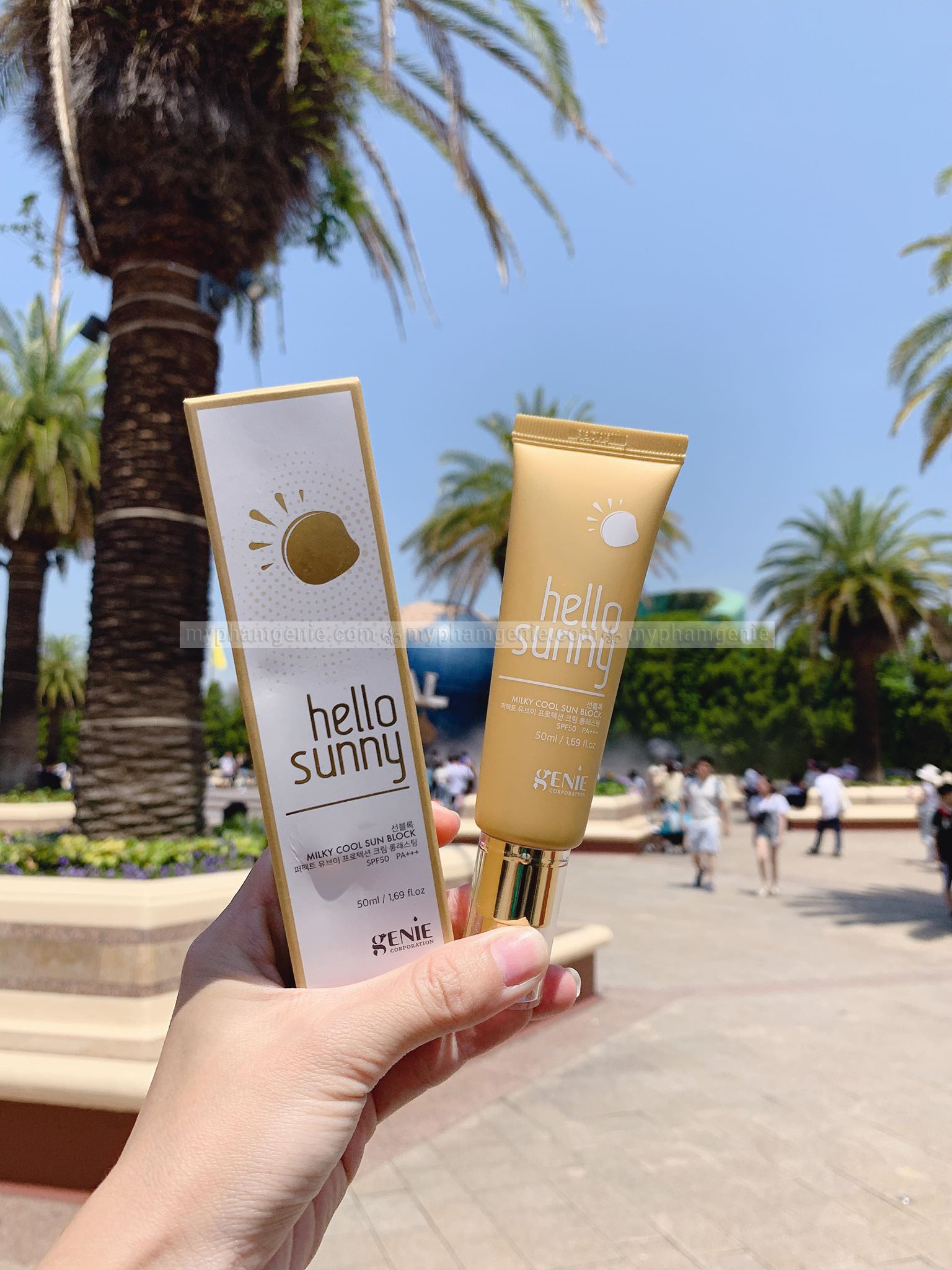 Kem chống nắng genie