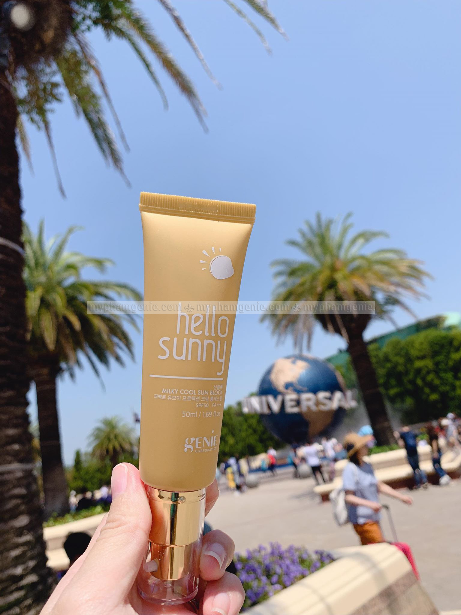 Kem chống nắng genie 3 Kem chống nắng genie