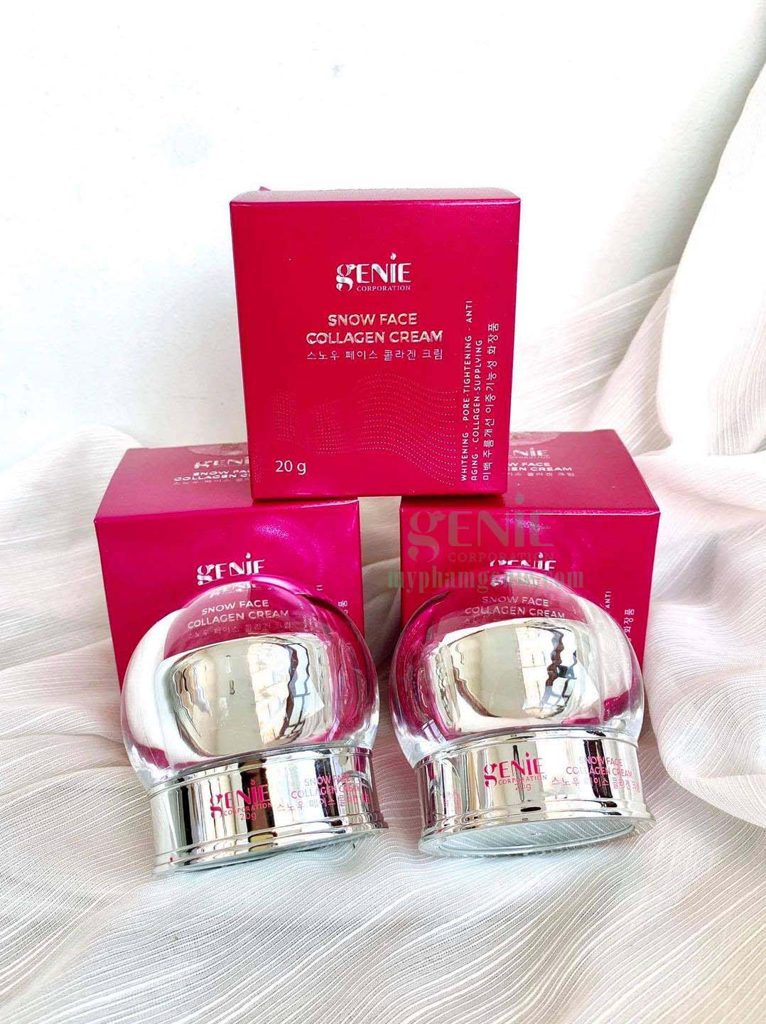 Kem face collagen genie 3 Kem face collagen genie